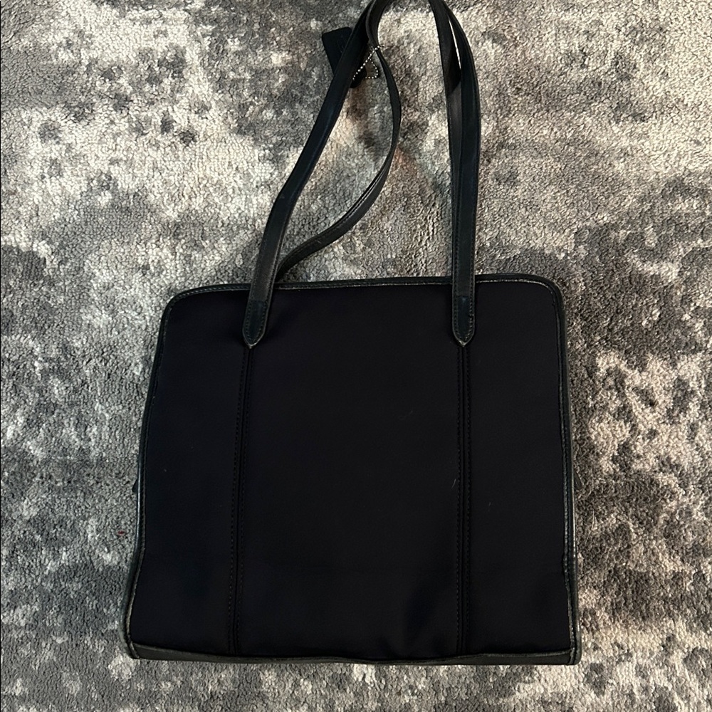 Vintage Coach Neoprene and Leather Shoulder Bag - Picture 4 of 10
